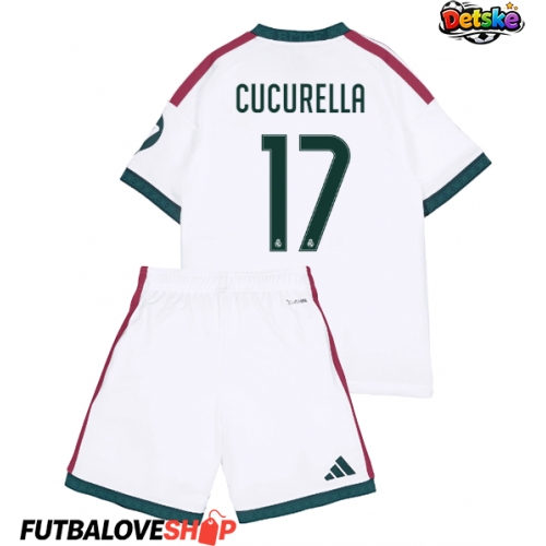 Dres Real Madrid Marc Cucurella #17 Domáci pre deti 2026-27 Krátky Rukáv (+ trenírky)